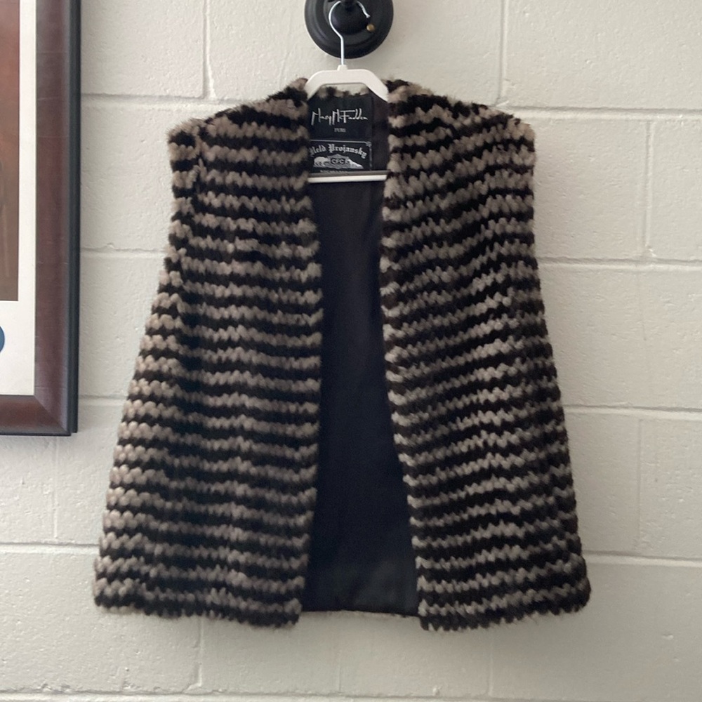 Fur vest never worn